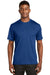 Sport-Tek K468 Mens Dri-Mesh Moisture Wicking Short Sleeve Crewneck T-Shirt Royal Blue Front