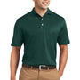 Sport-Tek Mens Dri-Mesh Moisture Wicking Short Sleeve Polo Shirt - Dark Green - Closeout