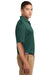 Sport-Tek K469 Mens Dri-Mesh Moisture Wicking Short Sleeve Polo Shirt Dark Green Side