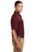 Sport-Tek K469 Mens Dri-Mesh Moisture Wicking Short Sleeve Polo Shirt Maroon Side