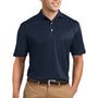 Sport-Tek Mens Dri-Mesh Moisture Wicking Short Sleeve Polo Shirt - Navy Blue