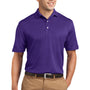 Sport-Tek Mens Dri-Mesh Moisture Wicking Short Sleeve Polo Shirt - Purple