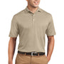 Sport-Tek Mens Dri-Mesh Moisture Wicking Short Sleeve Polo Shirt - Sandstone
