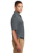 Sport-Tek K469 Mens Dri-Mesh Moisture Wicking Short Sleeve Polo Shirt Steel Grey Side