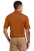 Sport-Tek K469 Mens Dri-Mesh Moisture Wicking Short Sleeve Polo Shirt Texas Orange Back