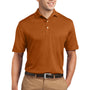 Sport-Tek Mens Dri-Mesh Moisture Wicking Short Sleeve Polo Shirt - Texas Orange - Closeout