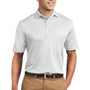 Sport-Tek Mens Dri-Mesh Moisture Wicking Short Sleeve Polo Shirt - White