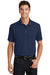 Port Authority K497 Mens Moisture Wicking Short Sleeve Polo Shirt Navy Blue Front