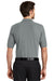 Port Authority K500 Mens Silk Touch Wrinkle Resistant Short Sleeve Polo Shirt Cool Grey Back