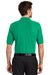 Port Authority K500 Mens Silk Touch Wrinkle Resistant Short Sleeve Polo Shirt Court Green Back