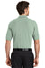 Port Authority K500 Mens Silk Touch Wrinkle Resistant Short Sleeve Polo Shirt Mint Green Back