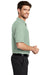 Port Authority K500 Mens Silk Touch Wrinkle Resistant Short Sleeve Polo Shirt Mint Green Side