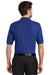 Port Authority K500 Mens Silk Touch Wrinkle Resistant Short Sleeve Polo Shirt Royal Blue Back