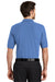 Port Authority K500 Mens Silk Touch Wrinkle Resistant Short Sleeve Polo Shirt Ultramarine Blue Back