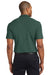 Port Authority K510 Mens Moisture Wicking Short Sleeve Polo Shirt Dark Green Back