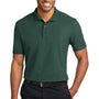 Port Authority Mens Moisture Wicking Short Sleeve Polo Shirt - Dark Green