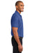 Port Authority K510 Mens Moisture Wicking Short Sleeve Polo Shirt Royal Blue Side