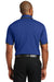 Port Authority K524 Mens Dry Zone Moisture Wicking Short Sleeve Polo Shirt Royal Blue/Black Back
