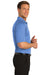 Port Authority K525 Mens Dry Zone Moisture Wicking Short Sleeve Polo Shirt Blue Lake Side
