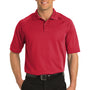 Port Authority Mens Dry Zone Moisture Wicking Short Sleeve Polo Shirt - Engine Red