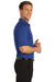 Port Authority K525 Mens Dry Zone Moisture Wicking Short Sleeve Polo Shirt Royal Blue Side