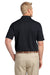 Port Authority K527 Mens Tech Moisture Wicking Short Sleeve Polo Shirt Black Back