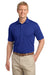 Port Authority K527 Mens Tech Moisture Wicking Short Sleeve Polo Shirt Royal Blue Front