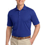 Port Authority Mens Tech Moisture Wicking Short Sleeve Polo Shirt - Bright Royal Blue