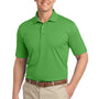 Port Authority Mens Tech Moisture Wicking Short Sleeve Polo Shirt - Cactus Green - Closeout