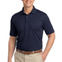 Port Authority Mens Tech Moisture Wicking Short Sleeve Polo Shirt - Dark Navy Blue