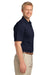 Port Authority K527 Mens Tech Moisture Wicking Short Sleeve Polo Shirt Navy Blue Side
