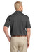 Port Authority K527 Mens Tech Moisture Wicking Short Sleeve Polo Shirt Smoke Grey Back