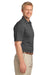 Port Authority K527 Mens Tech Moisture Wicking Short Sleeve Polo Shirt Smoke Grey Side