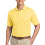 Port Authority Mens Tech Moisture Wicking Short Sleeve Polo Shirt - Splendid Yellow - Closeout