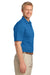 Port Authority K527 Mens Tech Moisture Wicking Short Sleeve Polo Shirt Vivid Blue Side
