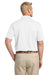Port Authority K527 Mens Tech Moisture Wicking Short Sleeve Polo Shirt White Back
