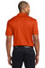 Port Authority K528 Mens Performance Moisture Wicking Short Sleeve Polo Shirt Autumn Orange Back