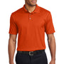Port Authority Mens Performance Moisture Wicking Short Sleeve Polo Shirt - Autumn Orange
