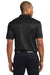 Port Authority K528 Mens Performance Moisture Wicking Short Sleeve Polo Shirt Black Back