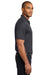 Port Authority K528 Mens Performance Moisture Wicking Short Sleeve Polo Shirt Smoke Grey Side