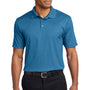 Port Authority Mens Performance Moisture Wicking Short Sleeve Polo Shirt - Ocean Blue