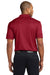 Port Authority K528 Mens Performance Moisture Wicking Short Sleeve Polo Shirt Red Back