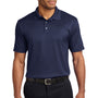 Port Authority Mens Performance Moisture Wicking Short Sleeve Polo Shirt - True Navy Blue
