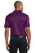 Port Authority K528 Mens Performance Moisture Wicking Short Sleeve Polo Shirt Purple Back