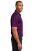 Port Authority K528 Mens Performance Moisture Wicking Short Sleeve Polo Shirt Purple Side