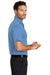Port Authority K540 Mens Silk Touch Performance Moisture Wicking Short Sleeve Polo Shirt Carolina Blue Side