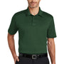 Port Authority Mens Silk Touch Performance Moisture Wicking Short Sleeve Polo Shirt - Dark Green