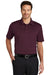 Port Authority K540 Mens Silk Touch Performance Moisture Wicking Short Sleeve Polo Shirt Maroon Front