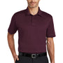 Port Authority Mens Silk Touch Performance Moisture Wicking Short Sleeve Polo Shirt - Maroon