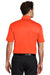 Port Authority K540 Mens Silk Touch Performance Moisture Wicking Short Sleeve Polo Shirt Neon Orange Back